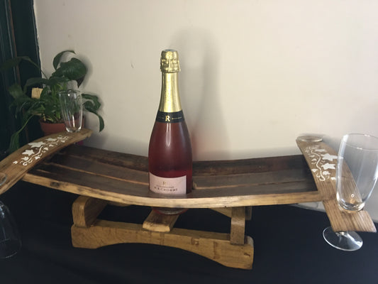 Plateau apéro tonneau