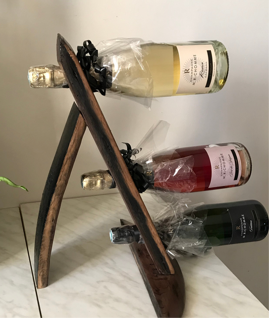 Porte-bouteilles tonneau