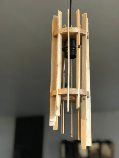 Luminaire en bois