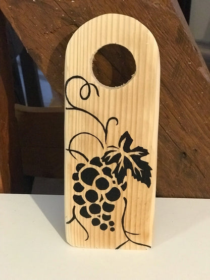 Porte bouteille équilibrage grappe de raisin